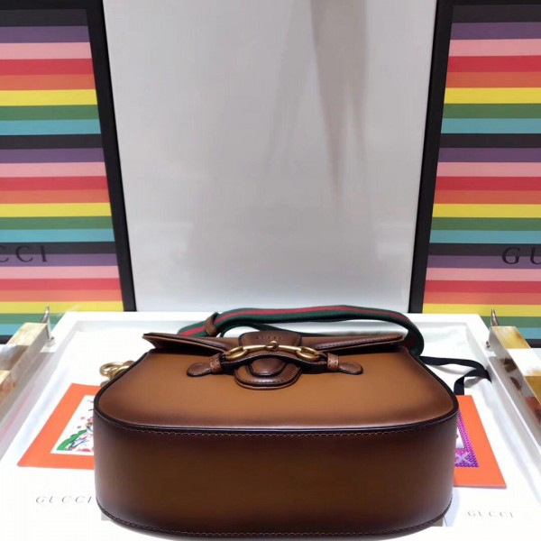 Gvc*1 lady web bag dark brown 25cmx16cmx17cm