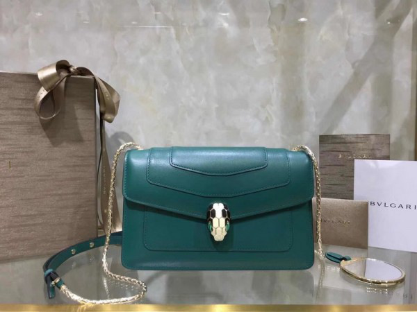 cohotbag Bv1g*ai serpenti forever calf leather flap cover crossbody bag 38065