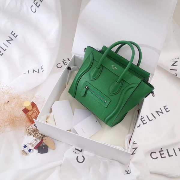 ce1i*e leather nano lU*gage 19.5cm x 7.5cmx 20cm