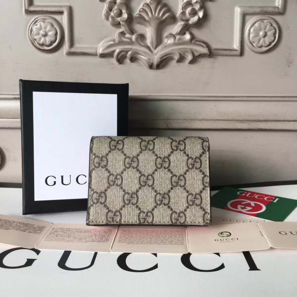 Gvc*1 gg leather wallet 2335 11cmx2.5cmx8.5cm