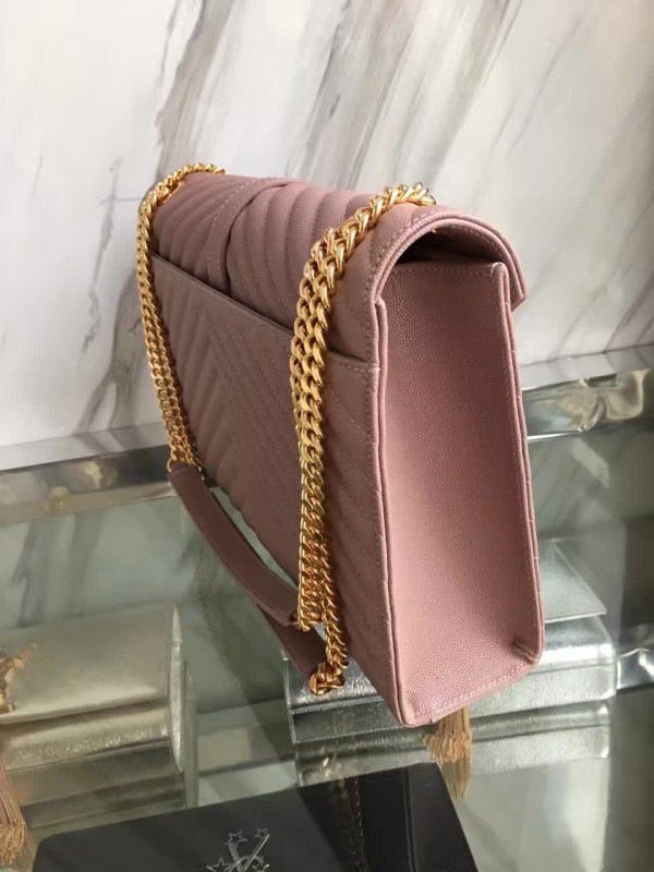 Y51 gold monogram college pink 5086 31cm x 22cm x 7.5cm