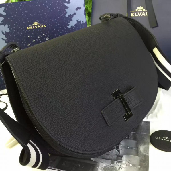 De1uavx calfskin le mutin saddle bag black 1507 29cm x 4cm x 22cm