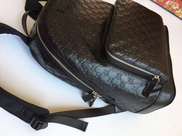 Gvc*1 gg leather backpack 07  31cm*42cm*14cm