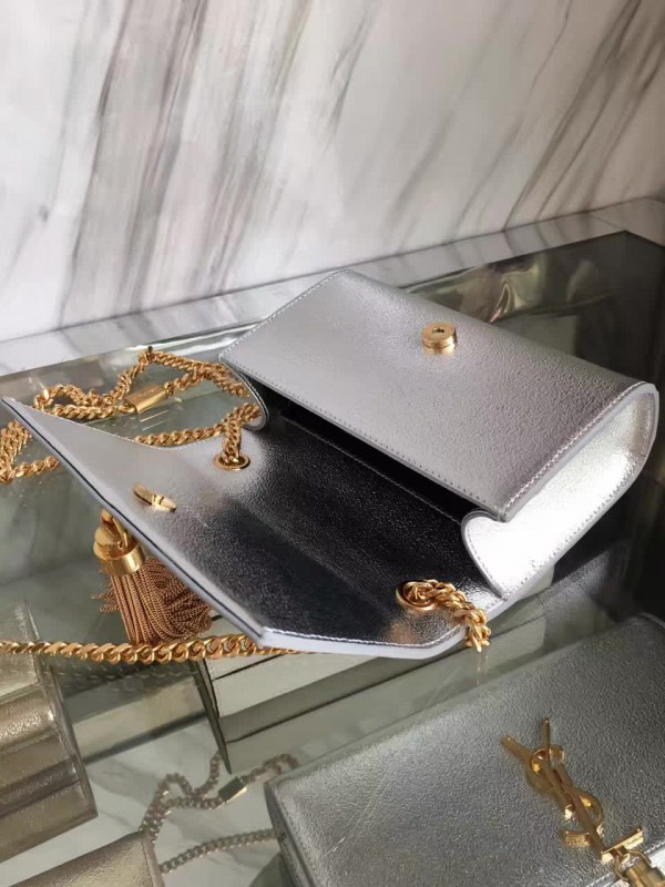 Y51 monogram kate bag with leather tassel 5044 17cm x 11cm x 14cm