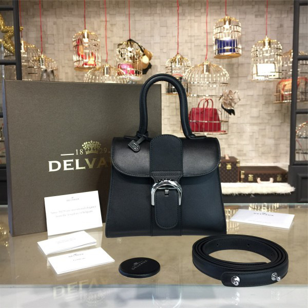 De1uavx mini brillant satchel black 1521  20cm x 11cm x 16.5cm