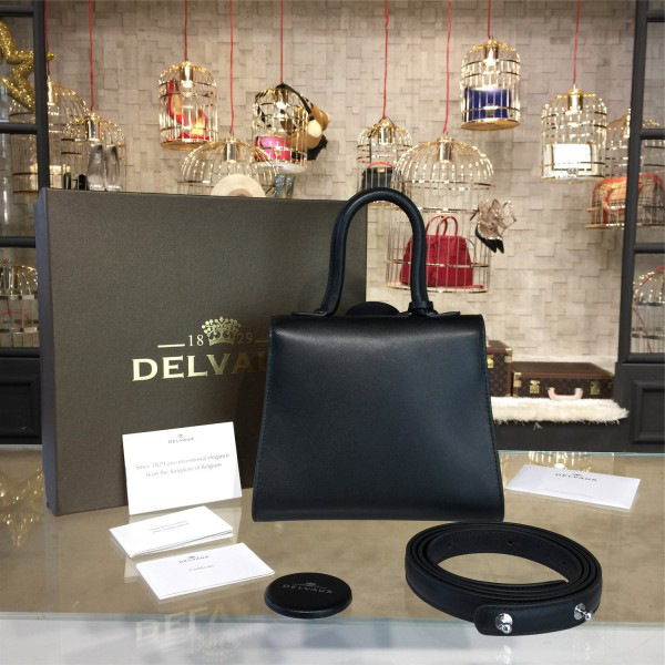 De1uavx mini brillant satchel black 1521  20cm x 11cm x 16.5cm