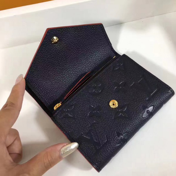 l0vis Vvtt0n victorine wallet marine rouge 3779_12cm*2cm*9cm
