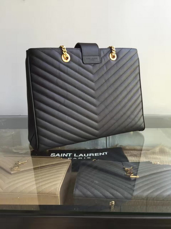 Y51 classic shopper gold black 5132 35cm x 26cm x 11.5cm