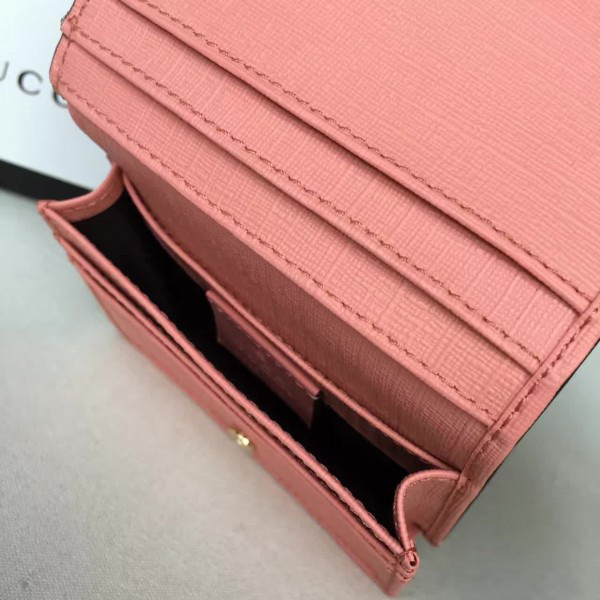 Gvc*1 gg leather wallets 11cm x 3cm x 8cm