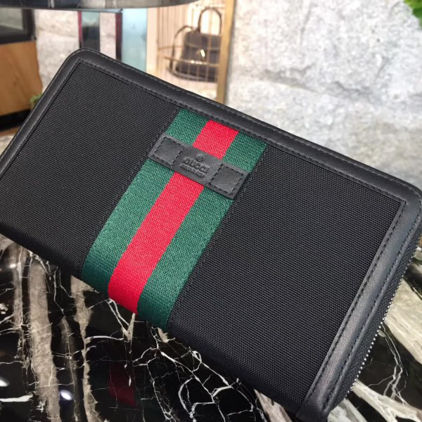 Gvc*1 gg leather wallet 2508 21cmx2.5cmx11.5cm