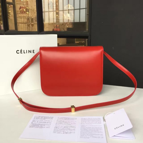 Ce1i*e leather classic box z1137 24cm x 8m x 18.5cm