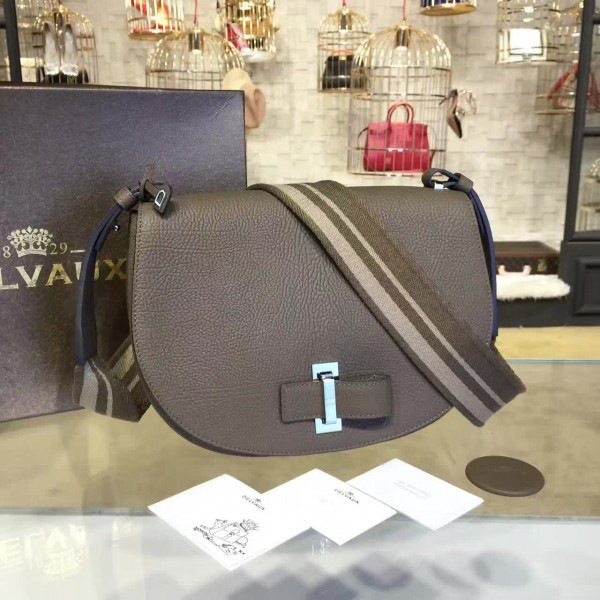 De1uavx calfskin le mutin saddle bag 28.5cm x 22cm x 10.5cm