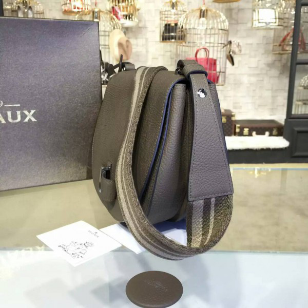 De1uavx calfskin le mutin saddle bag 28.5cm x 22cm x 10.5cm