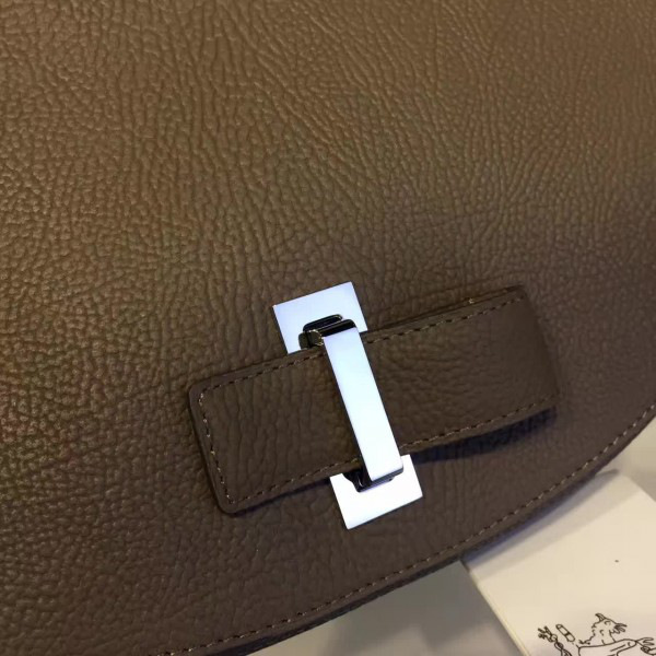 De1uavx calfskin le mutin saddle bag 28.5cm x 22cm x 10.5cm