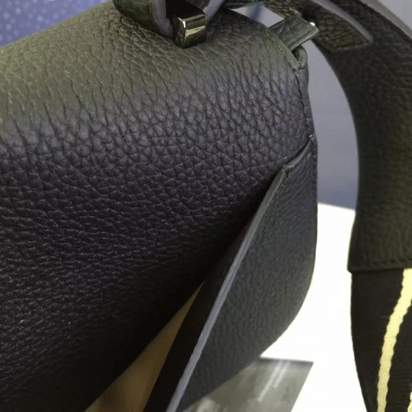 De1uavx calfskin mini le mutin saddle bag black 1499 20cm x 7.5cm x 16cm