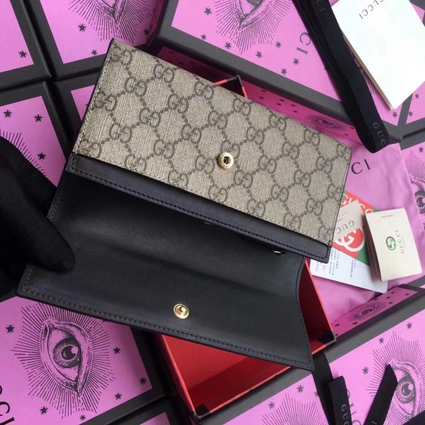 Gvc*1 gg svp*me wallet black  19*10*2cm
