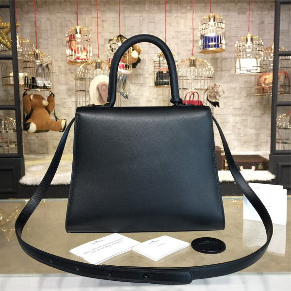 De1uavx mm brillant satchel black 1524 28cm x 14cm x 22.5cm