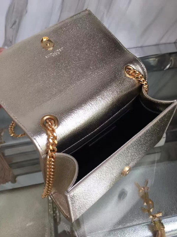 Y51 medium kate bag with leather tassel 5050 24cm x 14cm x 4.5cm