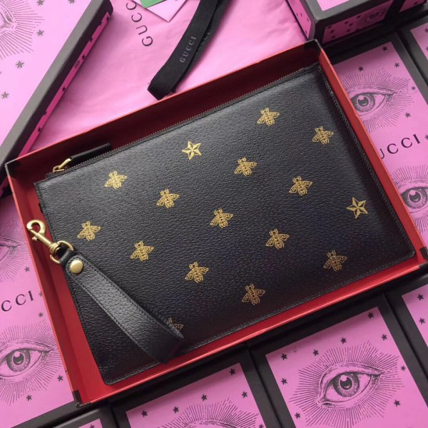 Gvc*1 gg leather clutch bag z03 30*20*1.5cm