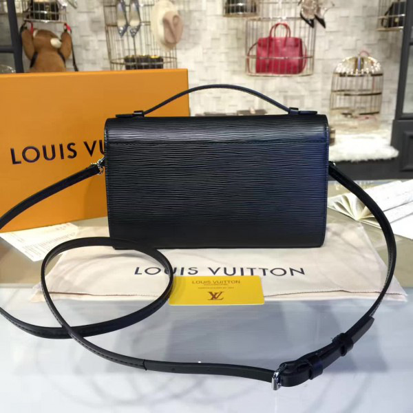 cohotbag l0vis Vvtt0n cclery epi leather m54538 noir 3646