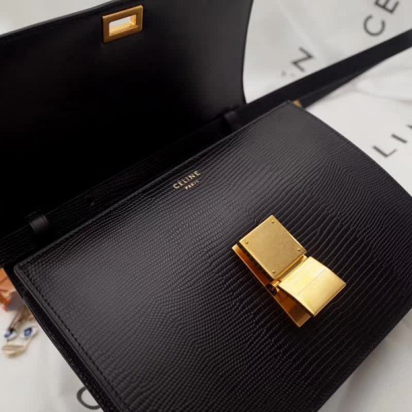 Ce1i*e leather classic box z1136 24cm x 7cmx 19cm