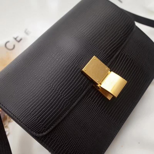 Ce1i*e leather classic box z1136 24cm x 7cmx 19cm