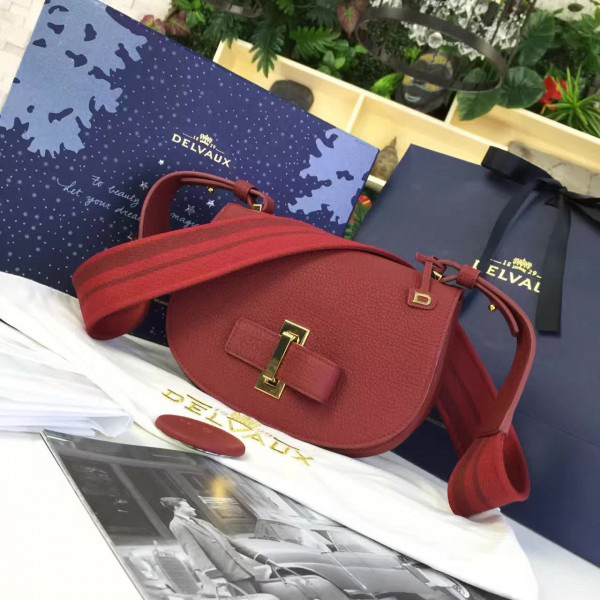 De1uavx calfskin mini le mutin saddle bag red 1501 20cm x 7.5cm x 16cm