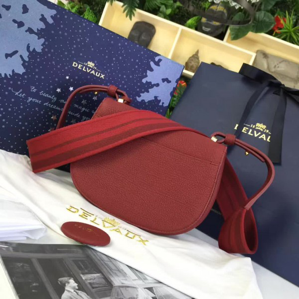 De1uavx calfskin mini le mutin saddle bag red 1501 20cm x 7.5cm x 16cm