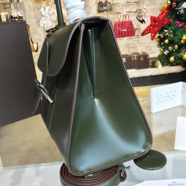 De1uavx mm brillant satchel green 1505 28cm x 11cm x 22cm
