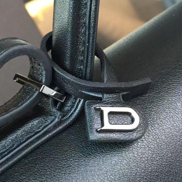 De1uavx calfskin mm tempete satchel  27cm x11cm x 21cm