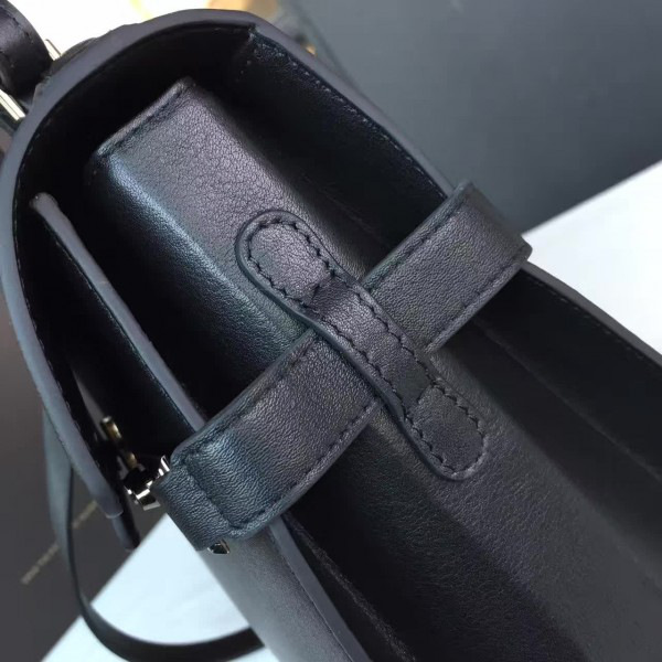 De1uavx calfskin mm tempete satchel  27cm x11cm x 21cm