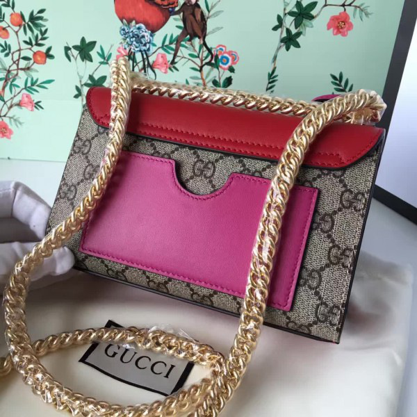 Gvc*1 gg leather padlock cohotbag 2163