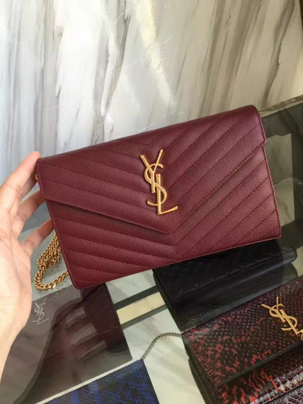 Y51 gold monogram college wine 5075 22cm x 5.5cm x 13.5cm