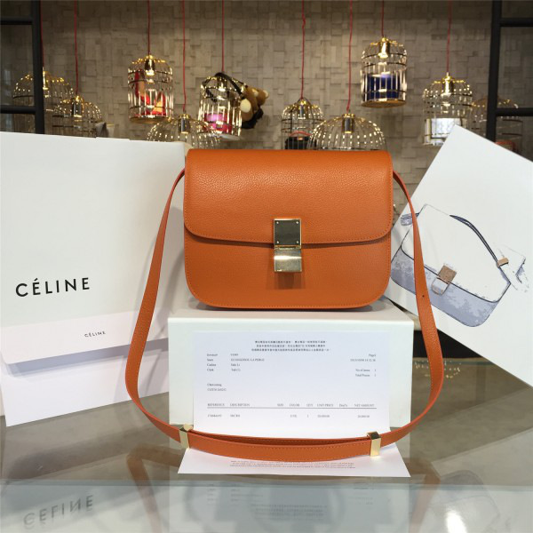 Ce1i*e leather classic box z1156  23.5cm x 8cmx 18.5cm