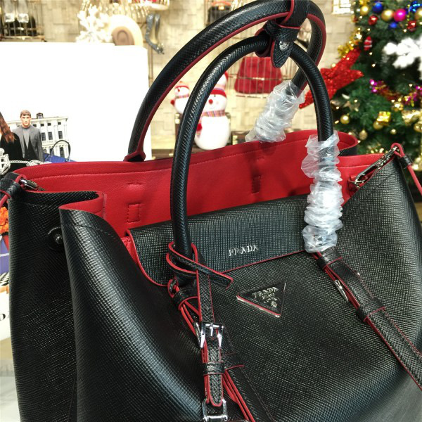 Pra*a double bag 4172 34.5cm x 16.5cm x 26.5cm