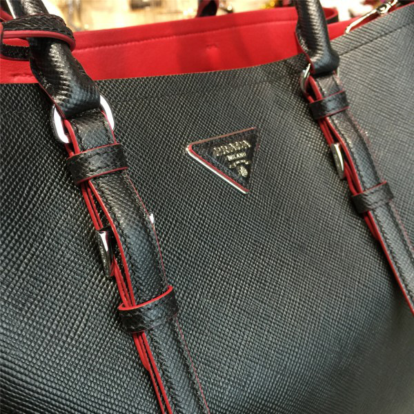 Pra*a double bag 4172 34.5cm x 16.5cm x 26.5cm