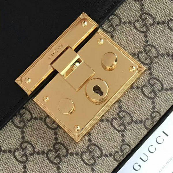Gvc*1 gg leather padlock cohotbag 2164