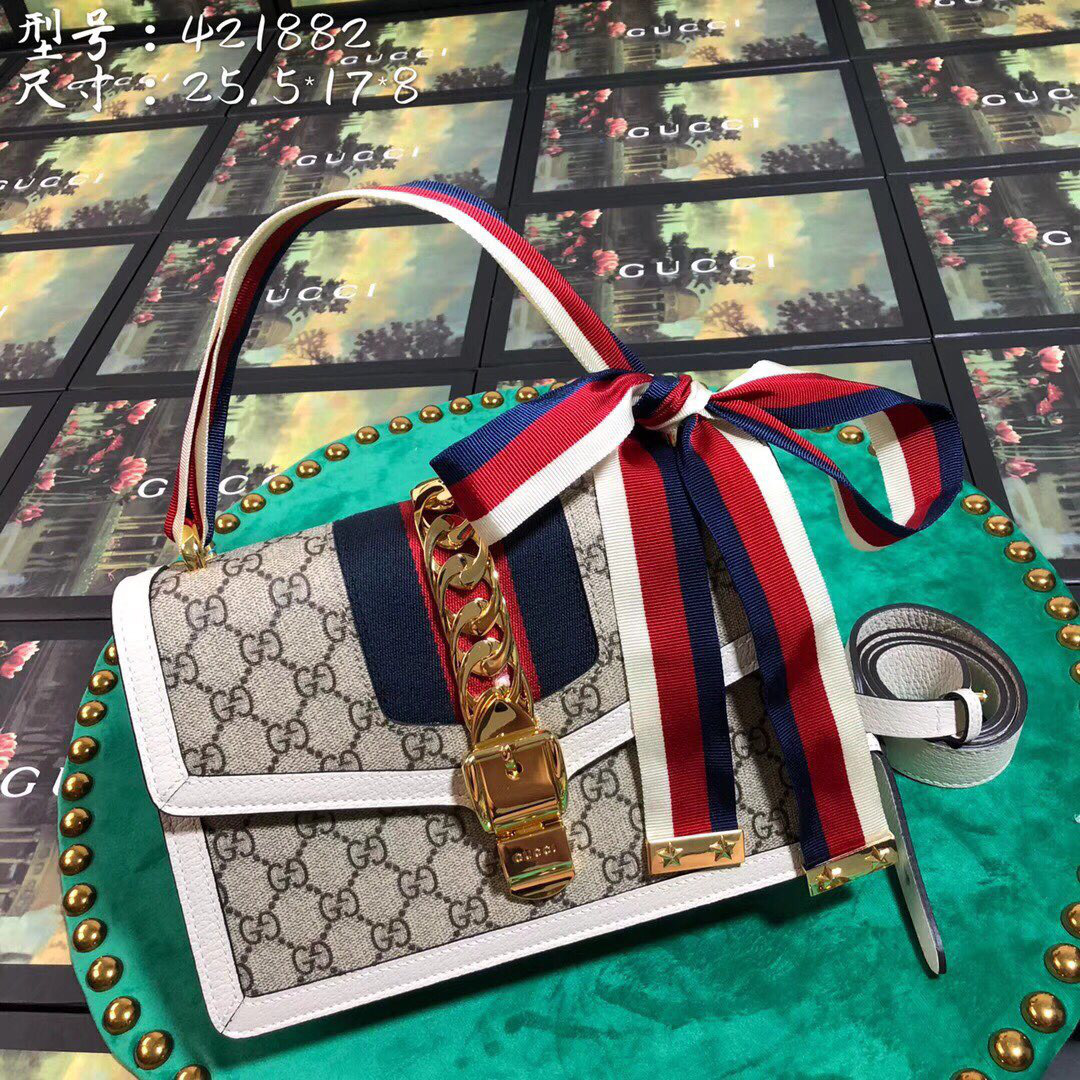 Gvc*1 sylvie  white 421882 25.5*17*8cm5.5*17*8cm