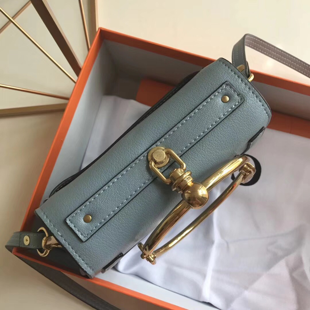 Croy handbag 123888 medium light blue