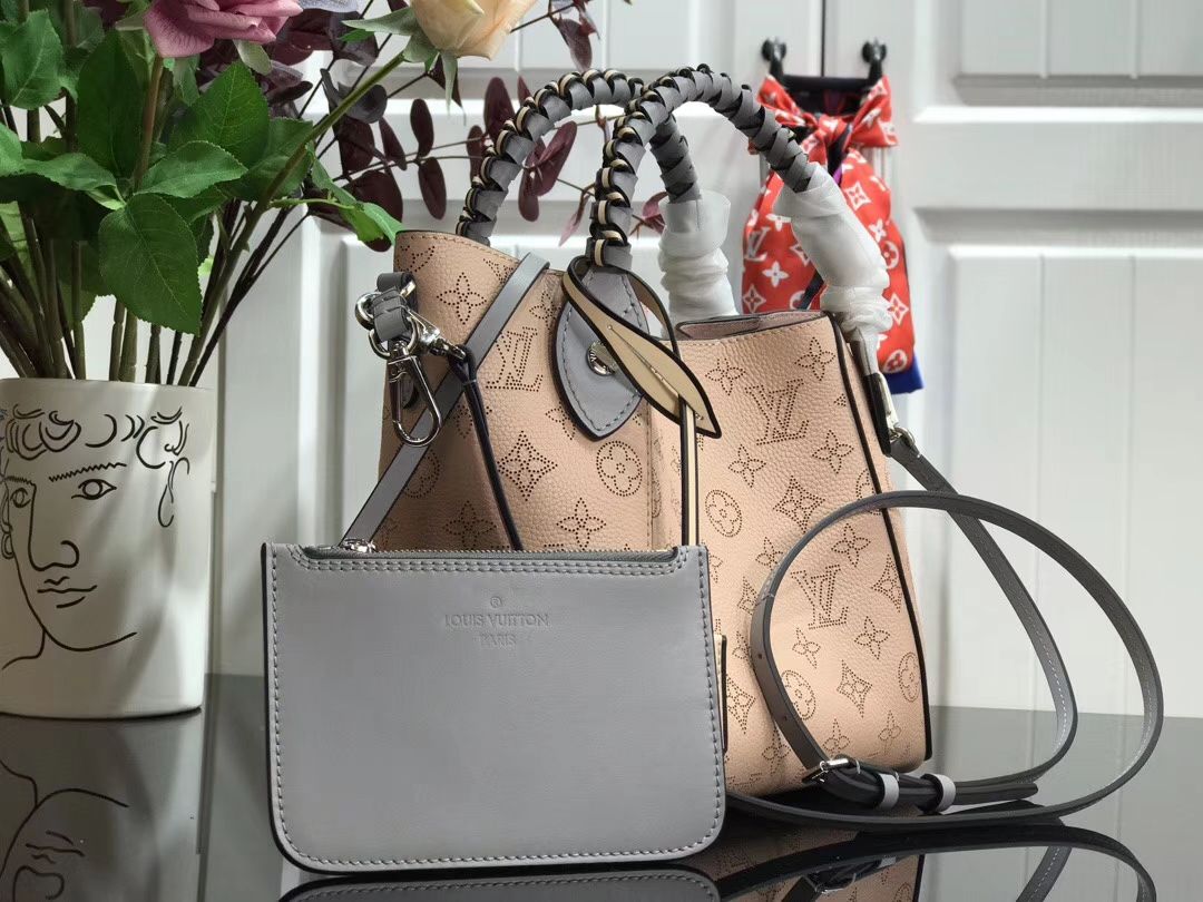 l0vis Vvtt0n hina pm with braided handle m53914 23cmx21cmx13cm