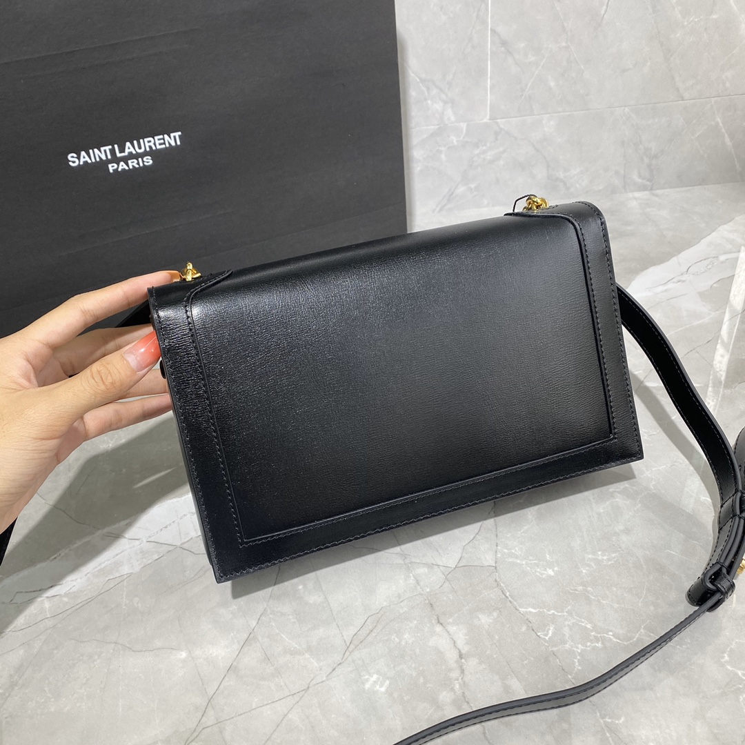 Y51 book bag in smooth leather 532756 24 × 14 × 8 cm