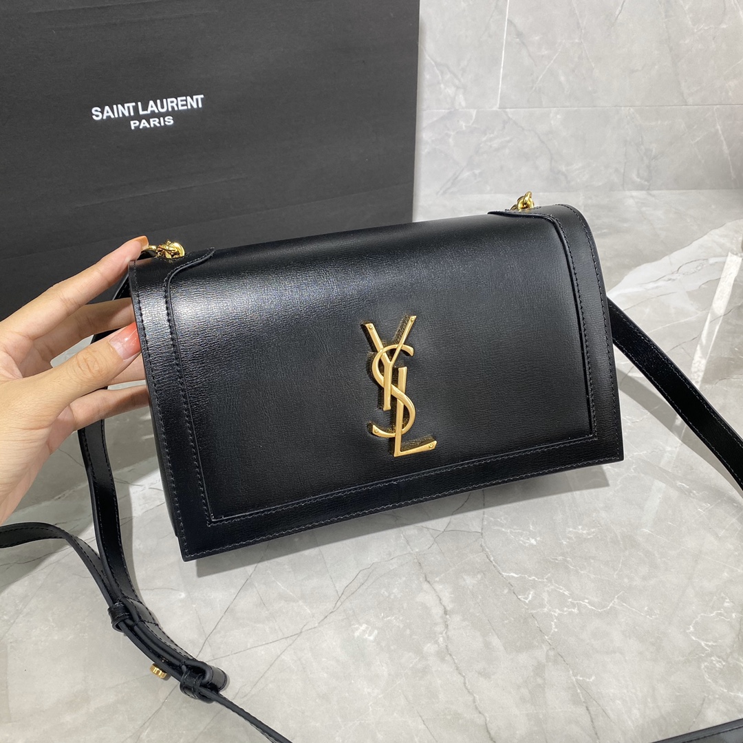 Y51 book bag in smooth leather 532756 24 × 14 × 8 cm