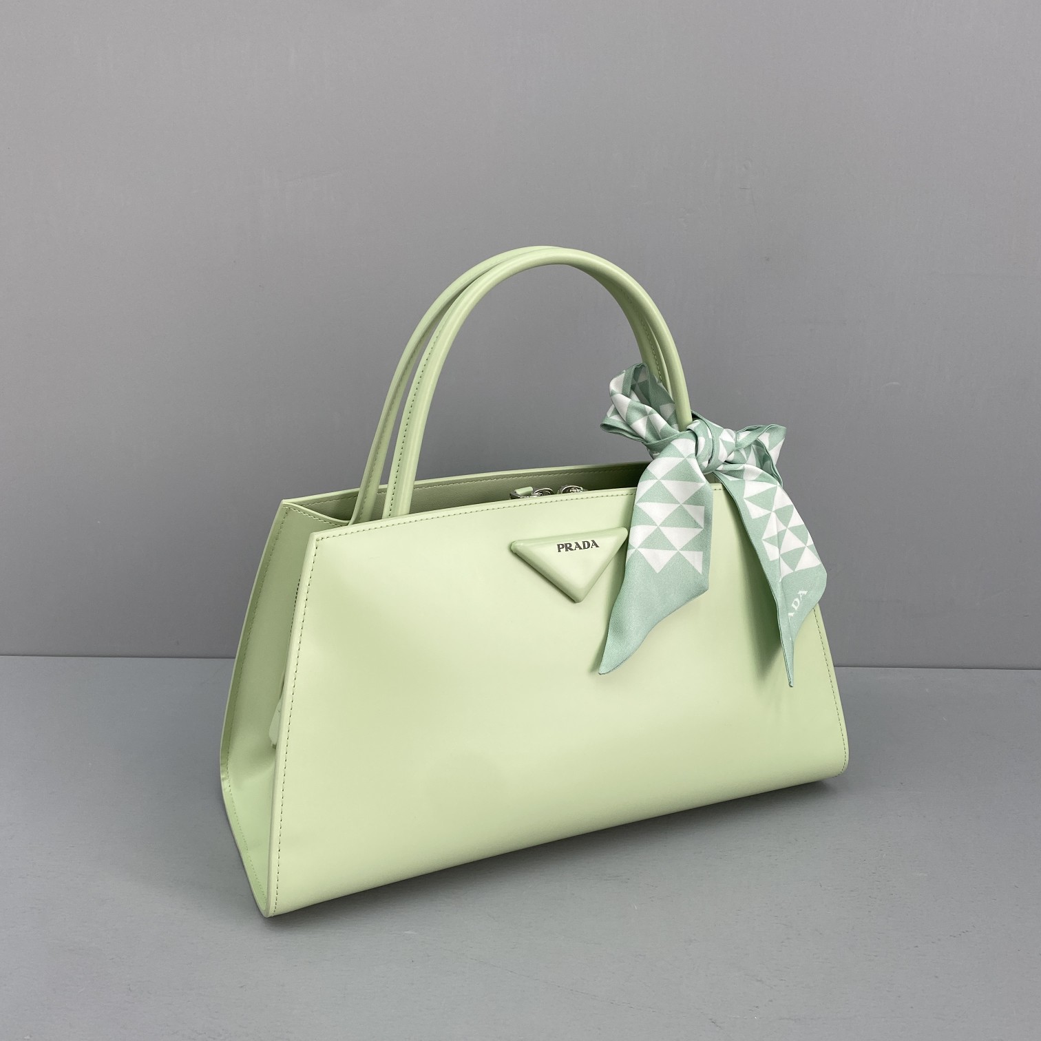 pra*a M1vccia x raf simons lime green blue 33 x 18 x 13.5 cm