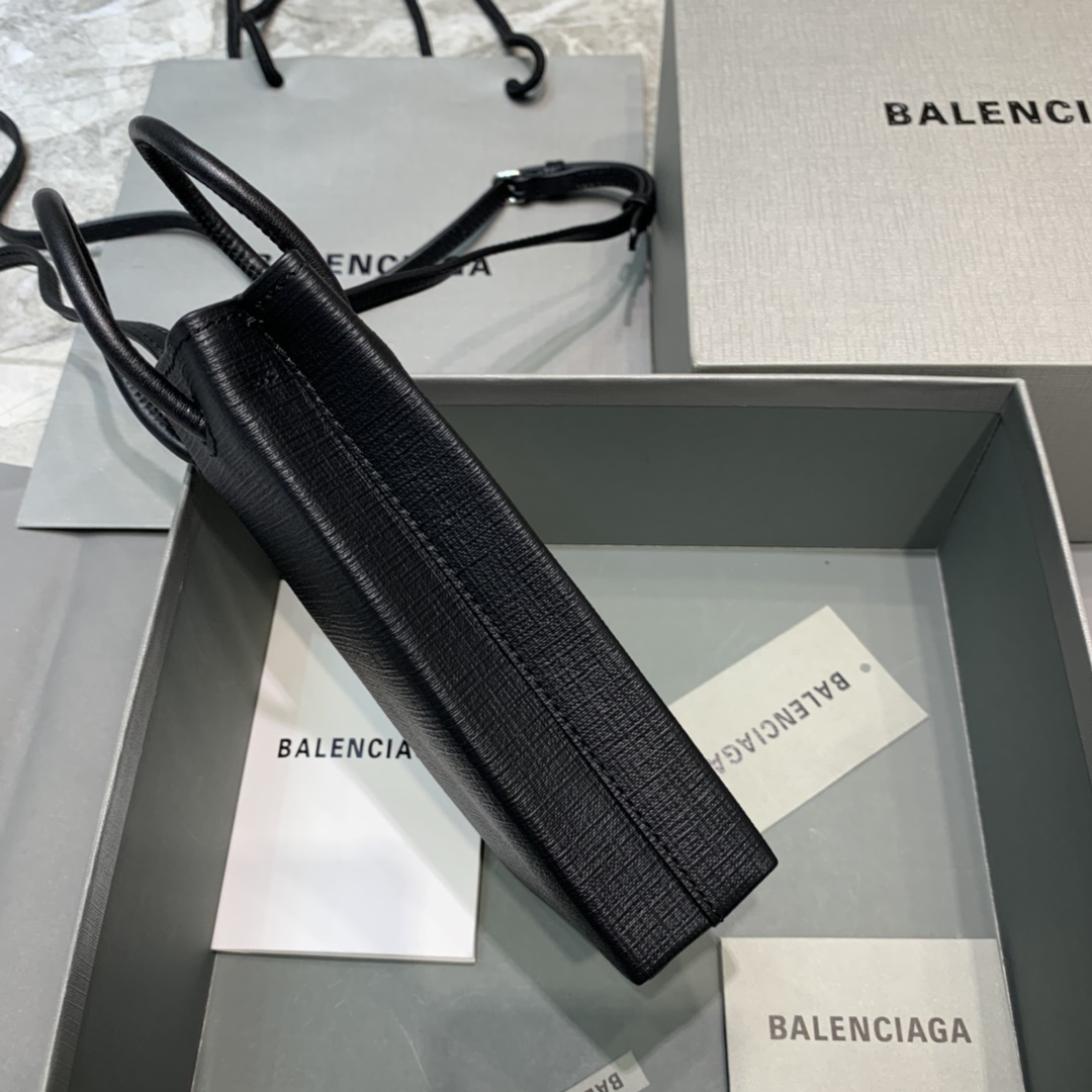 Ba1en*iaga shopping phone holder in black 5938260 12 x 4.5 x 18 cm