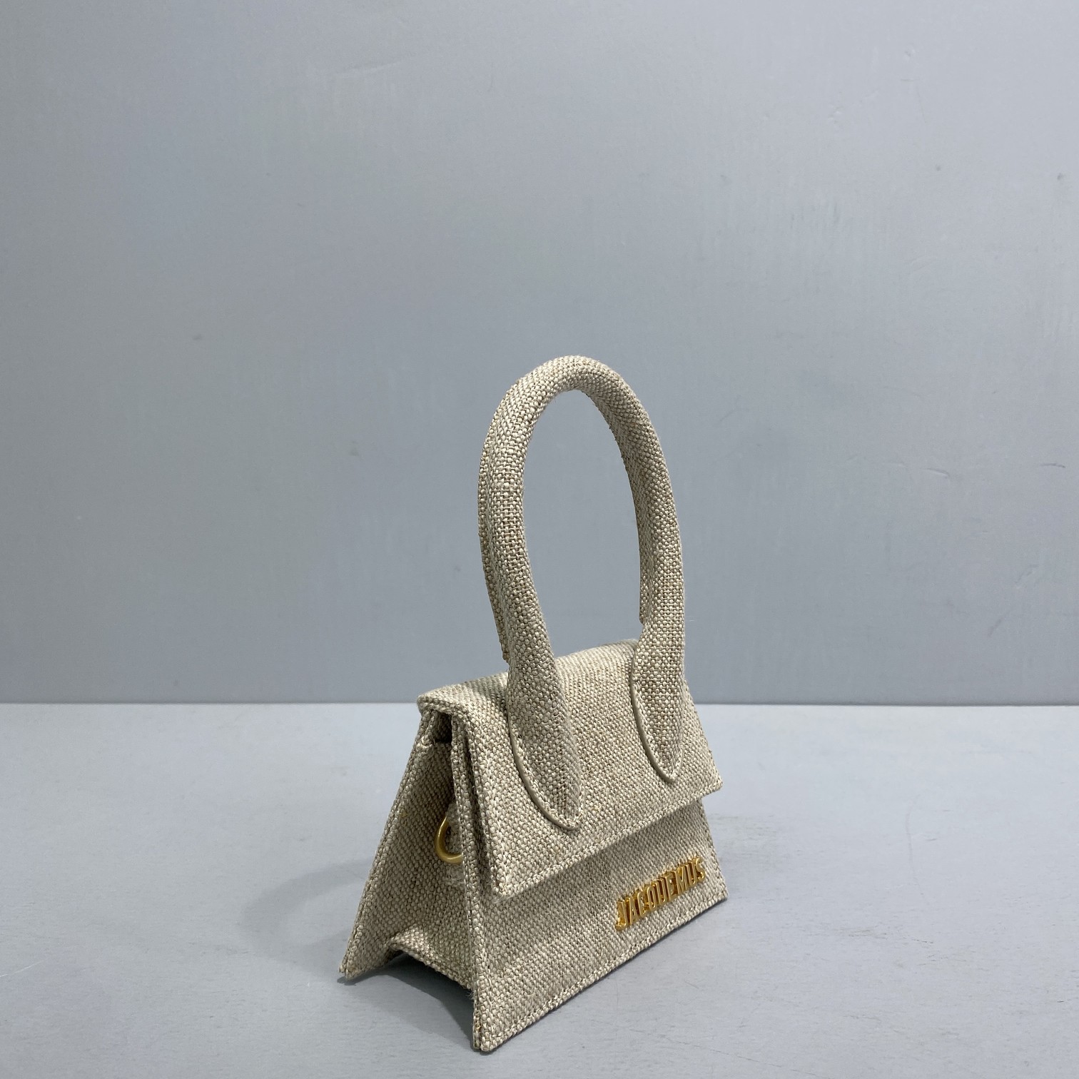 Ja*qvemvs le chiquito mini canvas micro bag 213ba01 12 x 8 x 5 cm