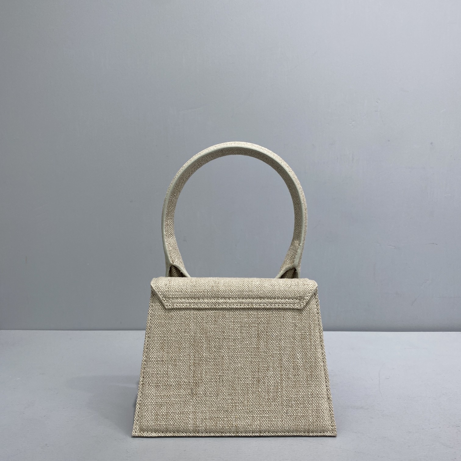 Ja*qvemvs le chiquito medium canvas micro bag 213ba02 18 x 15.5 x 8 cm