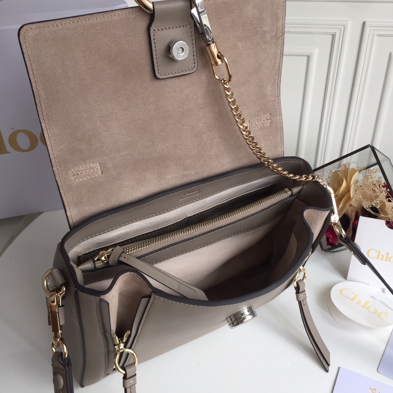 Ch10É medium faye day bag motty grey chc17ws321hgj23w 32.5 x 25 x 13 cm