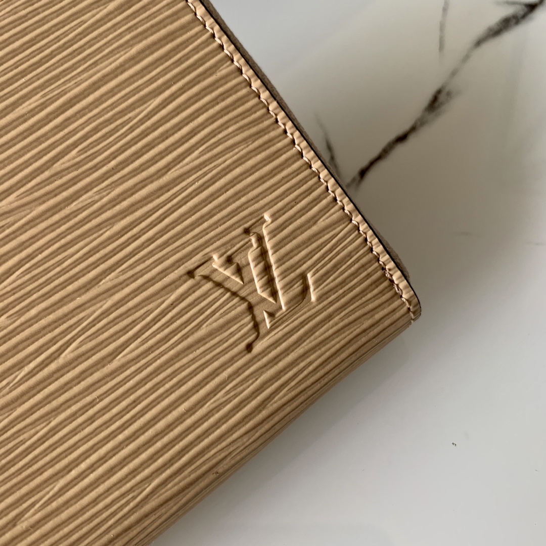 l0vis Vvtt0n zippy coin purse epi leather galet m68759 11 x 8.5 x 2 cm