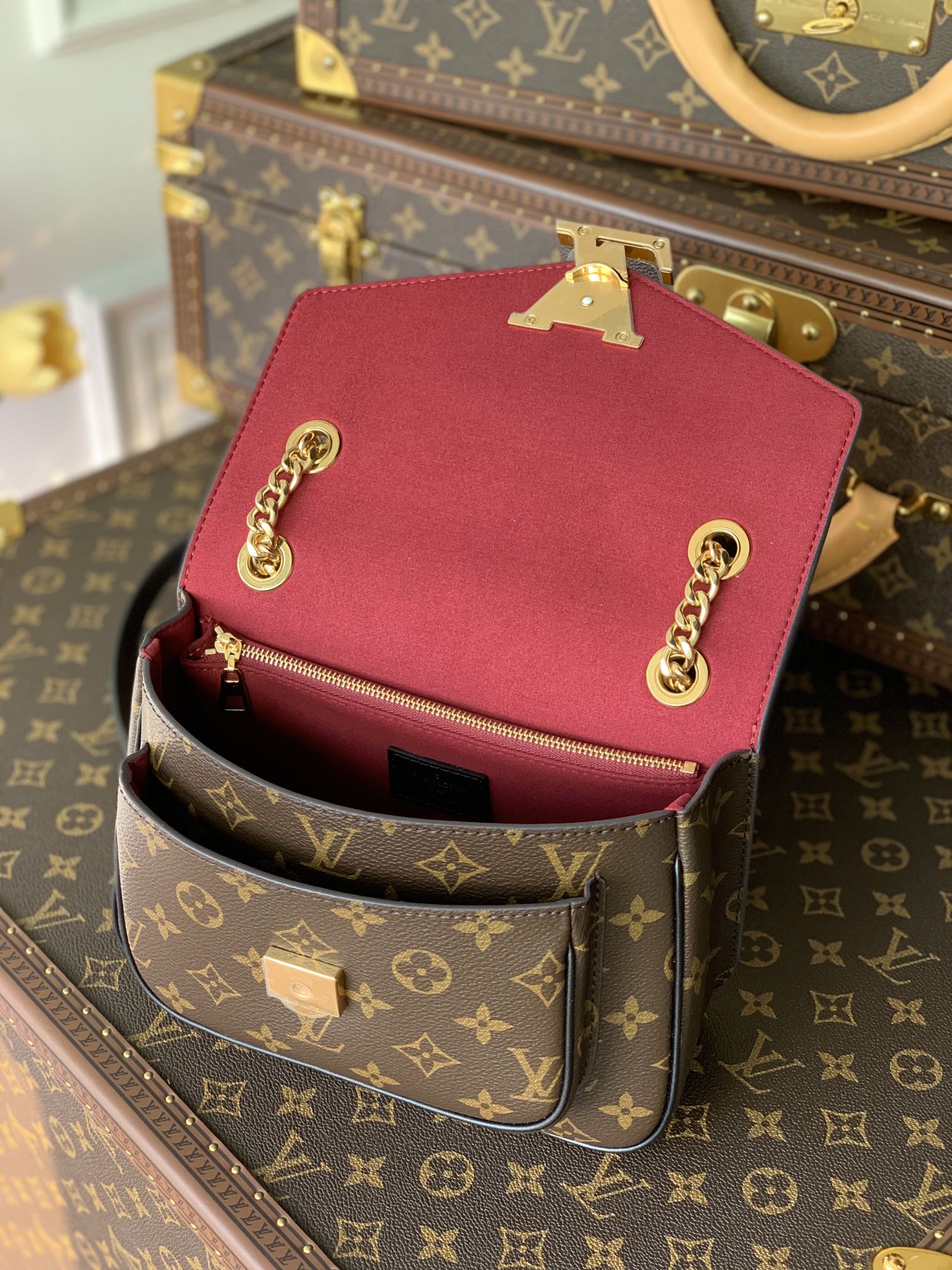 l0vis Vvtt0n passy monogram m45592 22 x 17 x 10cm