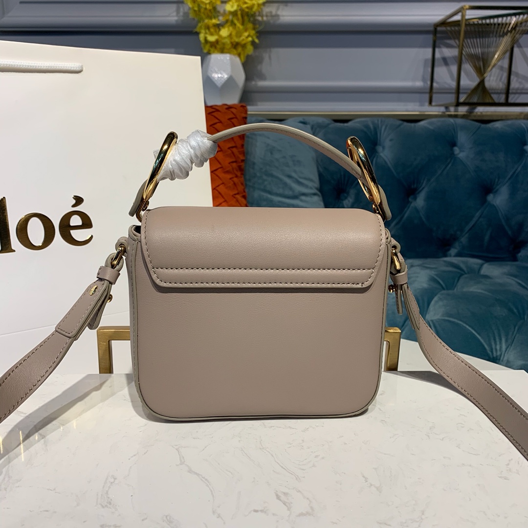 Ch10e mini c bag in shiny & suede calfskin motty grey chc19us193 16.5 x 5 x 14 cm